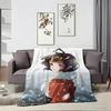 Anime K-KabaneriA of the IronA Fortress Throw Soft Warm Throw Blanket for Bedroom Living Room Bed Travel Camping Picnic Gift