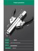 High-Pressure Self-Locking Grease Gun Nozzle - Electric, Pneumatic, Manual Compatible