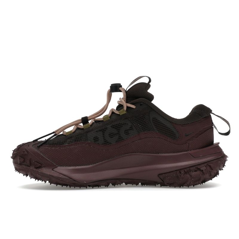 Nike ACG Mountain Fly 2 Low GORE-TEX Velvet Brown Herresneakers Lilla Svart Burgundy-Crush HF6245-200