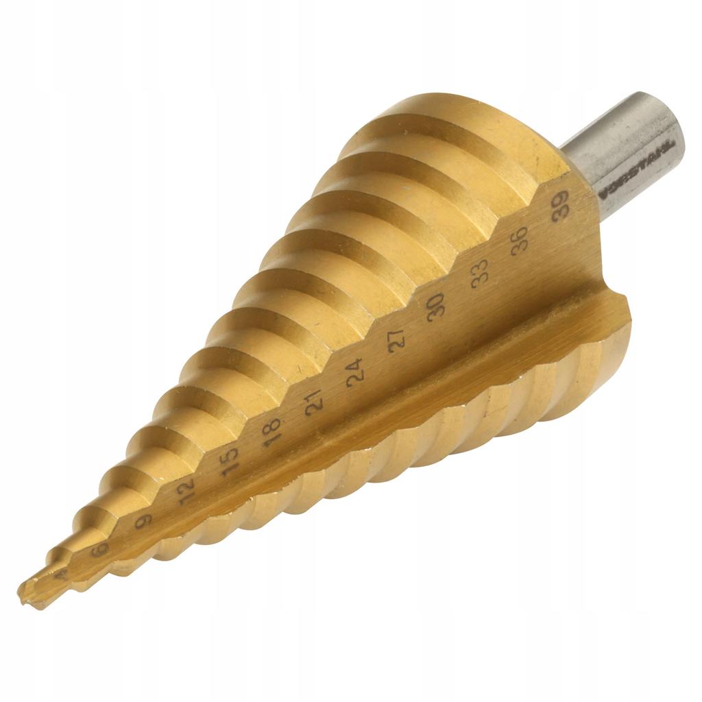 Stepped DRILL HSS > 4-39MM X 2mm < Vorstahl