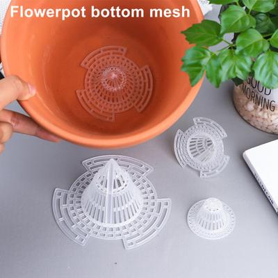 10 pezzi PP materiale Bonsai griglia cava flessibile succulente invasatura maglia pad