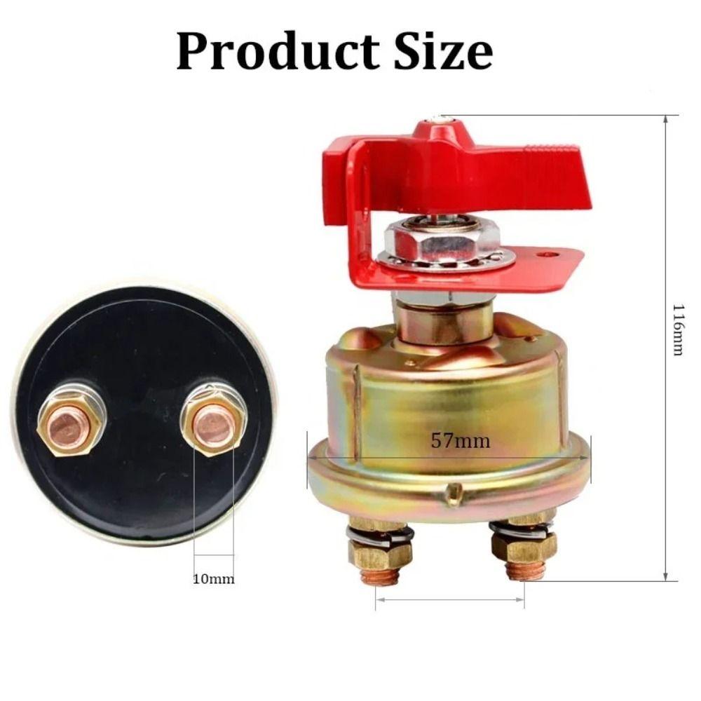300A Disconnect Switch With Locking Bracket Power Cutoff Isolator Heavy Duty Battery Switch  Boat