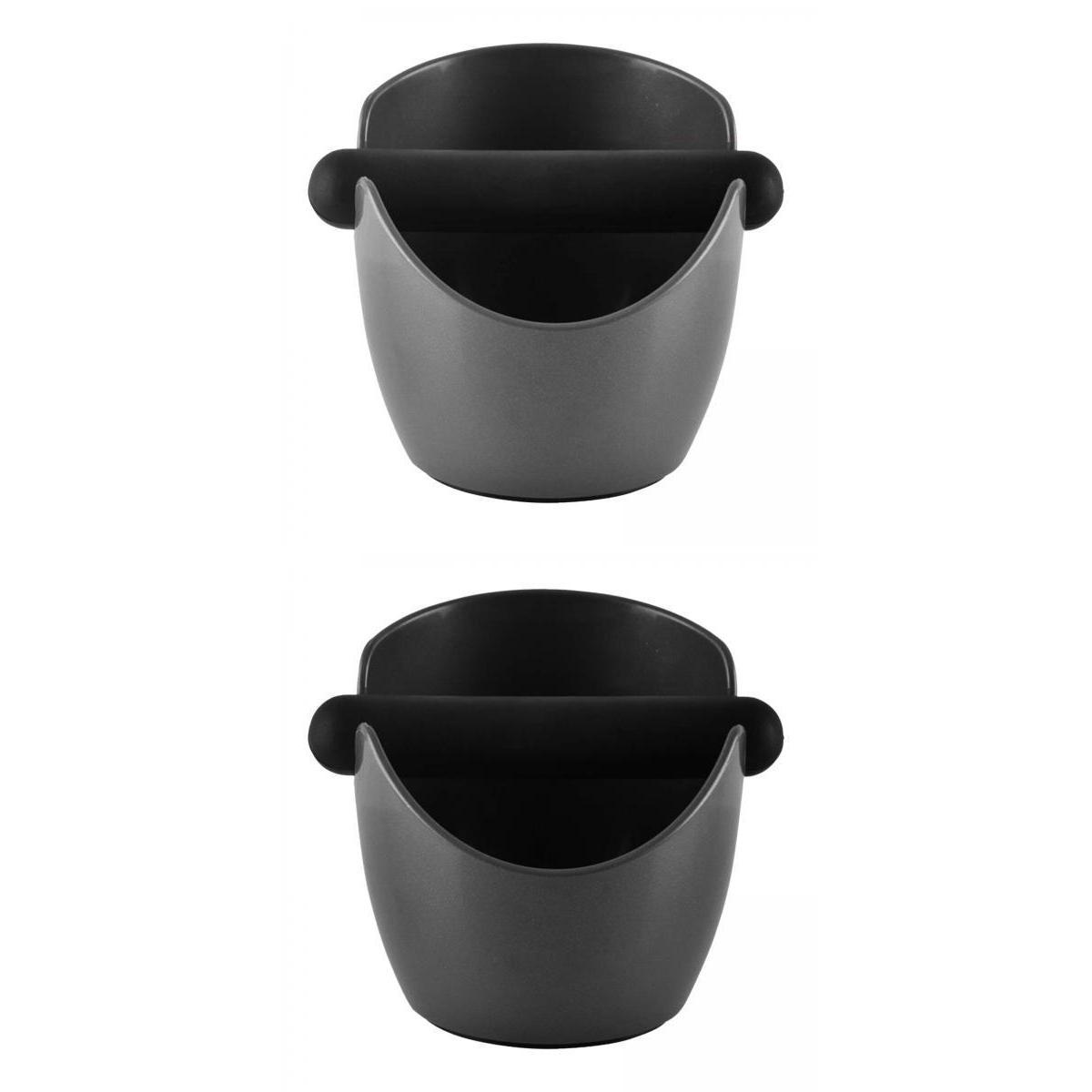 2pcs Coffee Equipment Slag Bucket for Household Shop Espresso
