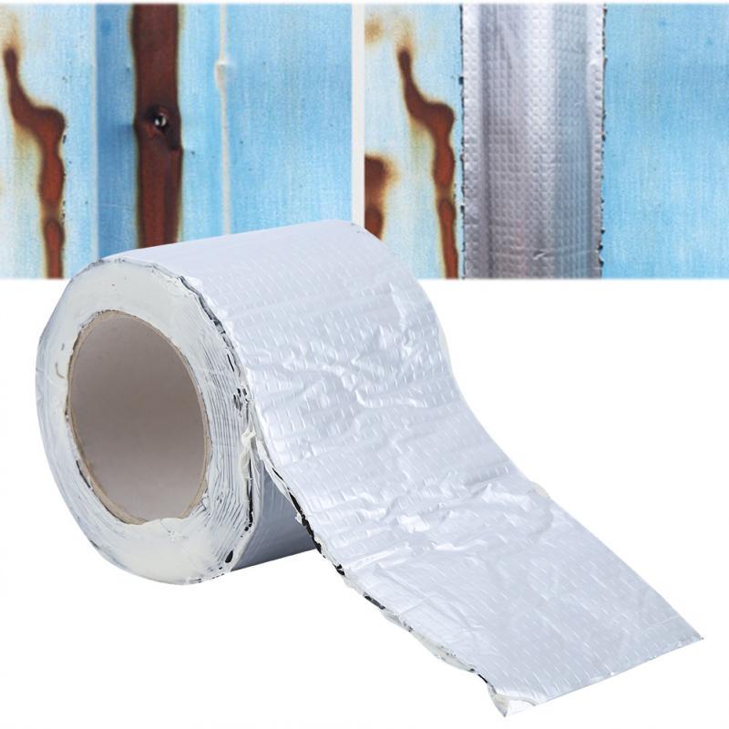 Multifunktionales wasserdichtes Butylkautschukband für die Reparatur von Dachabflussrohren, 7,5 cm x 10 m