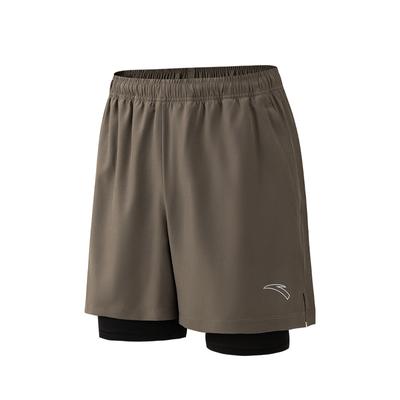 Cycling Fitness Running Pocket Zipper Multi-Functional Loose Quick-Dry Lightweight Breathable Woven Five-Point Shorts Men Shorts 952625501-1