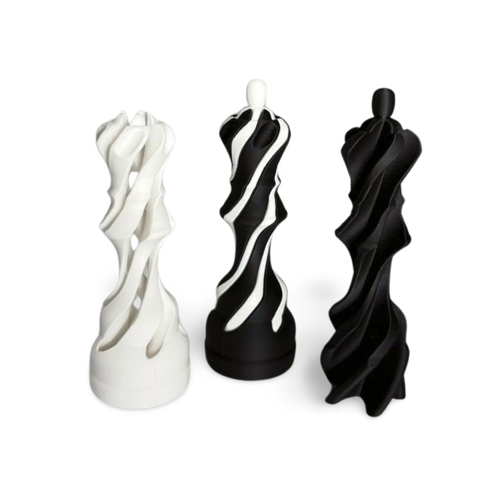 3d Baskı Delici Satranç Tacı Fermuarlı Oyuncaklar