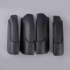 4pcs ABS Plastic Front Back Roof Rack Leg Rail End Cover Shell Caps Black Fit for Honda Pilot 2009 2010 2011 2012 2013 2014 2015