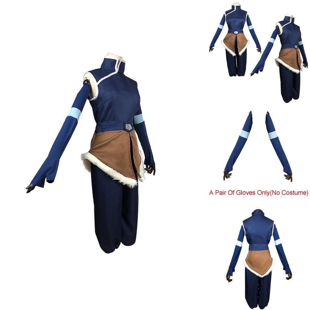 Stylish Avatar The Legend Of Korra Costume Suit Ideal For Cosplay Events