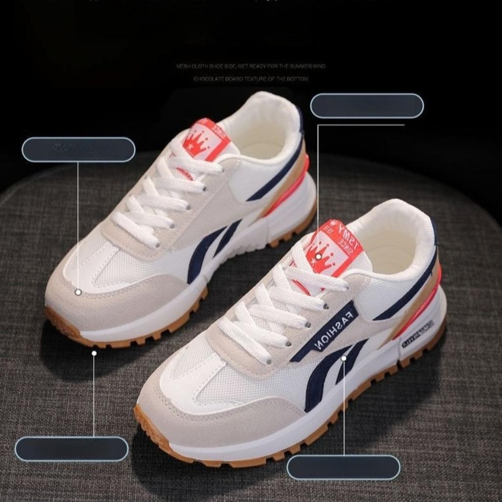 Large Size, Women's, Sports Shoes, Fashionable, Lightweight, Non Slip, Breathable, Comfortable, Outdoor, Casual Shoes
