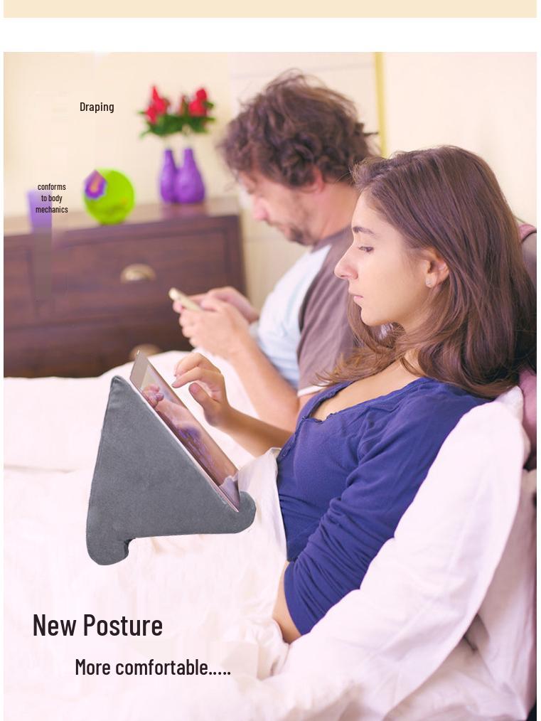 Cross-border Multi-angle iPad Tablet & Phone Stand Pillow for Comfortable Reading