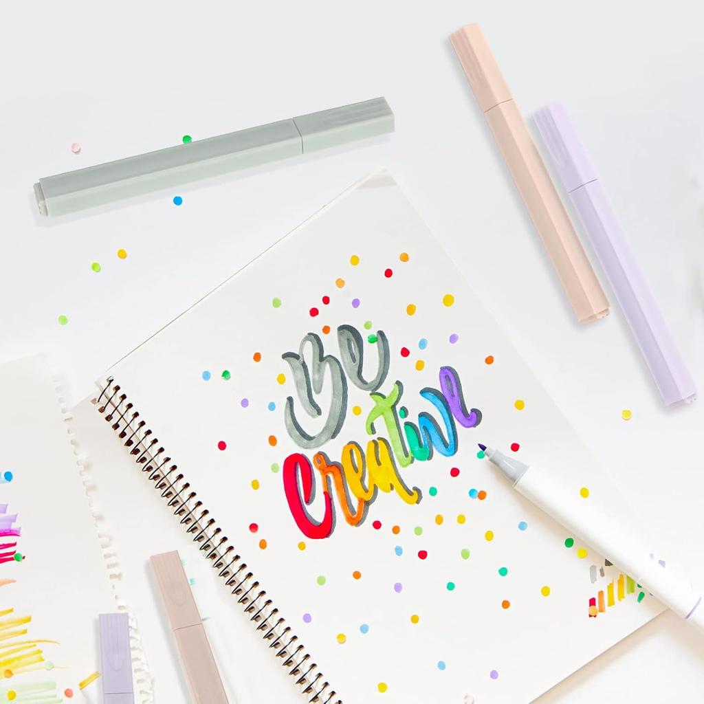 12 Pcs Aesthetic Cute Highlighters Pastel with Chisel Tip Pastel Markers Cute Highlighters Pens Multicolor Kawaii Stationary