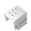 4 Bay 2.5 Inch To 3.5 Inch Ssd Hard Drive Enclosure Caddy Chassis Internal Mounting Adapter Bracket Aluminum Alloy Tray Holder
