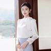 Camicia Bianca Professionale a Maniche Lunghe da Donna