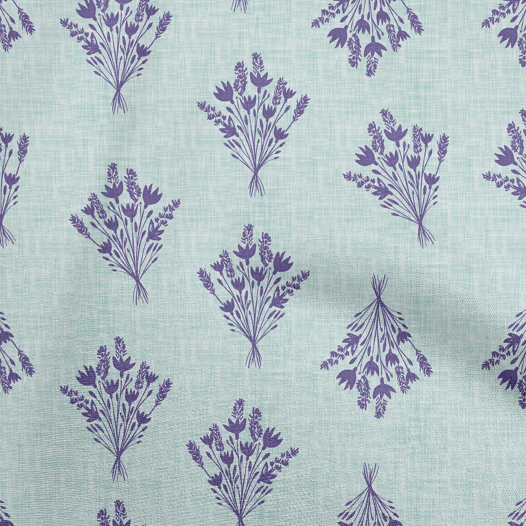 

oneOone Cotton Flex Dusty Blue Fabric Block Fabric For Sewing Printed Craft Fabric By The Yard 40 Inch 42 Inch Wide - Viscose Chiffon фіолетовий