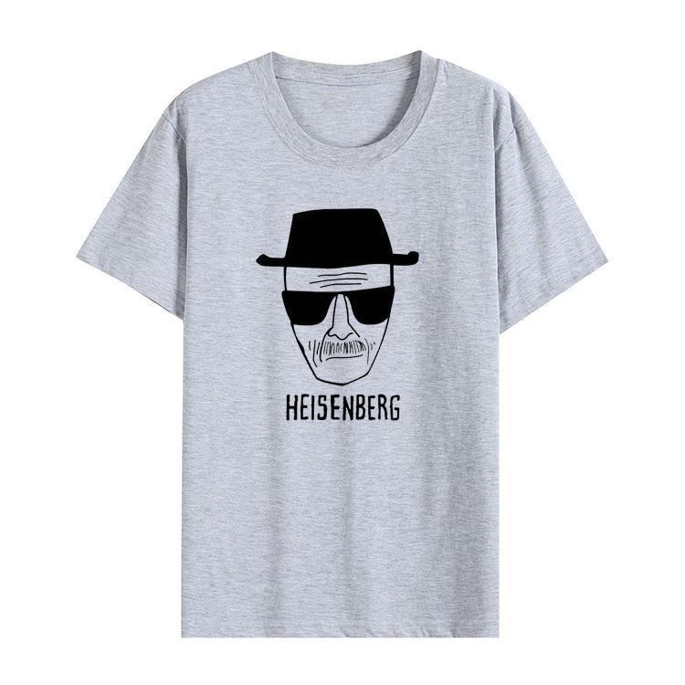

Custom-made Loose Pure Cotton Half-sleeved for Men and Women The Same Style As The American TV Series Breaking Bad Heisenberg 2XL