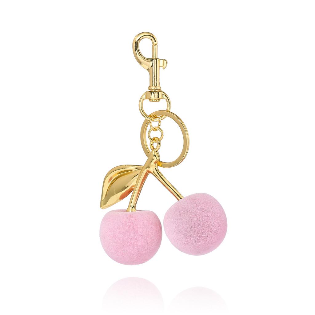 Tree Resin Cherry Keychain For Women Gifts With Creative Car Decorals And Fashion Style