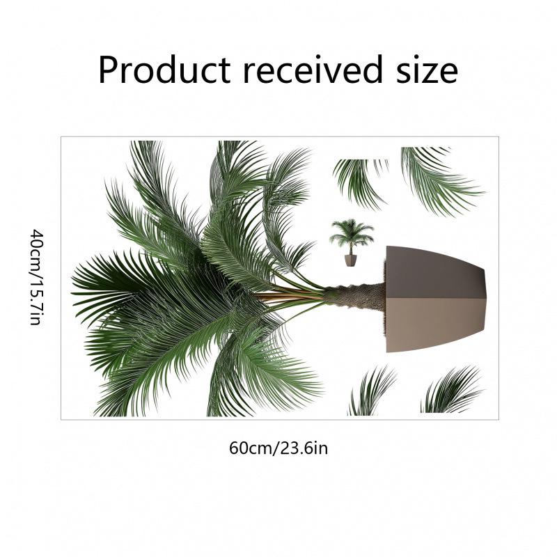 

Green Plant Simulation Wall Sticker for Home Decoration No size