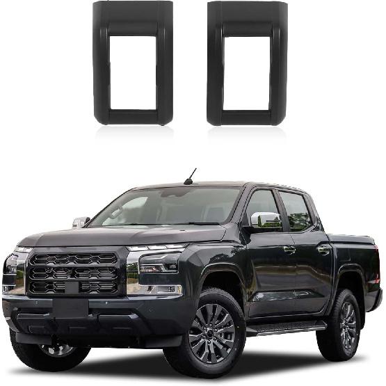 

Center Console Side Air Vent Cover Trim M-itsubishi Triton & L200 2024 2025 Accessories, ABS Dashboard Side A/C Air Outlet Frame Decor Protector 2Pcs матовый черный