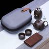 LiHou Zisha Ceramic Travel Tea Set