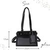 Harujio Ita-Tasche, Niedlich, Klein, Schulter-Tote, 2-Wege, Mini, Niedliche Schleife, Umhängetasche, Tragetasche, Oshikatsu-Tasche, Beliebt, Schwarz, Weiß, Silber, Stilvoll,