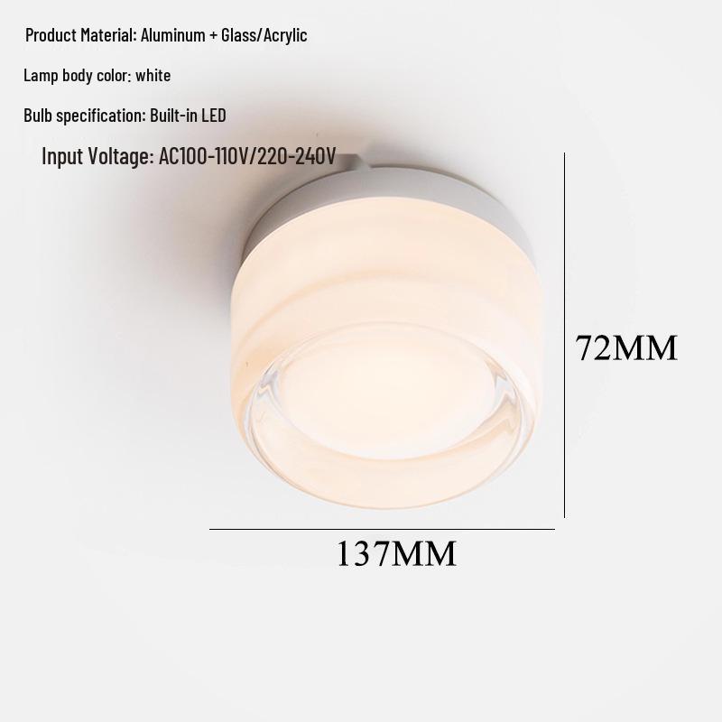 Nordic Minimalist Wall Lamp for Corridor, Staircase, Living Room, or Bedroom
