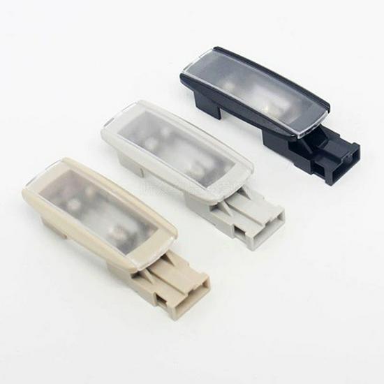 Compatible with Volkswagen Passat, Tiguan, Superb, Magotan, Sagitar, CC - Sun Visor & Vanity Mirror Light, Front Reading Light.