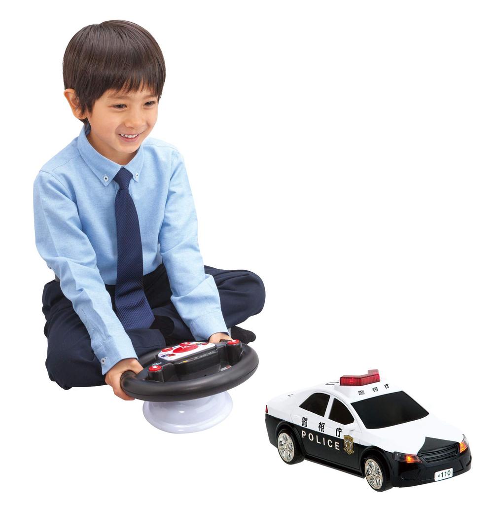 Happinet R/C Driver's Guide Patrol Car (Ages 5 and Up)
