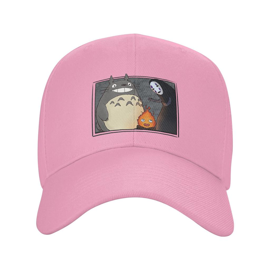 Unisex Baseball Hats Three Ghibli friends Outdoor Streetwear Summer Sports Baseball Caps Hip Hop Cap Casquette Hats