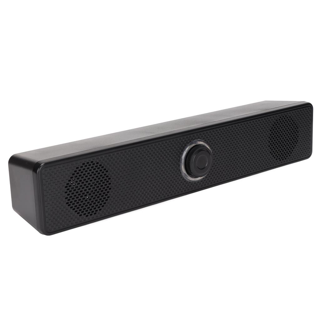 E 350TS Computer Speaker 3.5mm Input USB Powered Wired Computer Soundbar with Volume Control for