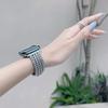 Luxuriöses Edelstahlarmband für Apple Watch 9 8 7 6 SE 5 3 45/44/42/41 mm geflochtenes Metallarmband Correa iWatch Ultra 49 mm 40 38 mm