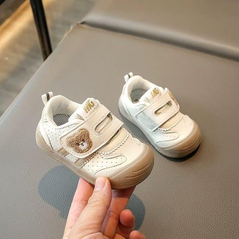 Baby toddler shoes 2025 winter velvet new children's shoes soft sole boys baby shoes girls non-slip shoes