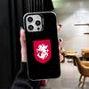 Georgia Passport Flag Shockproof Phone Case for iPhone 17 Air 16 16E 15 Pro Max 14 Plus 13 Mini 12 Back Cover Anti Fall Fundas