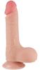 Realistic Dildo with Balls SLIDING SKIN 13 X 3.7cm - LoveToy SlidingSkin - Realistic Dildos