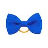 Puppy Dog Hair Bows with Rubber Bands Handmade Small Bowknot Dog Hair Accessories Pet Grooming Supplies
