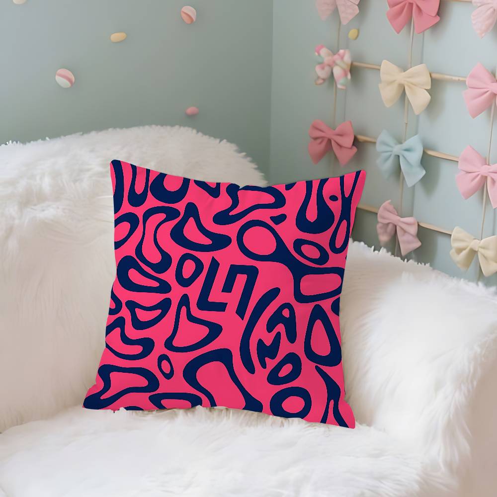 LLandos NNorris Helmet Pattern Case Plush Fabric Soft Pillowcase Double Sided Print Cushion Cover Household Gifts