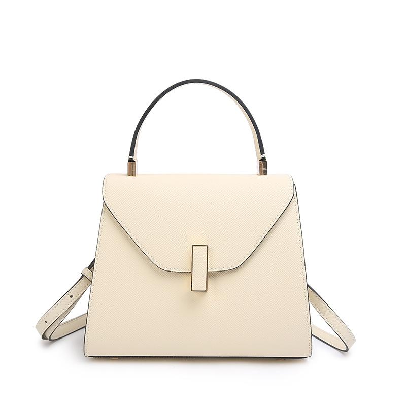 Torba Jednoramienna o Dużej Pojemności High-end Skóra Naturalna Torba Damska Niszowa Lekko Luksusowa Torba Crossbody