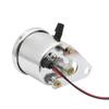 Universal Motorcycle Mechanical Dual Odometer Speedometer Gauge Speed Line Interface Metal Chrome for Harley Bobber Chopper Cafe
