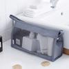 1pc portable travel storage bag, multifunctional travel makeup bag, zipper mesh makeup bag, cosmetic organizing bag