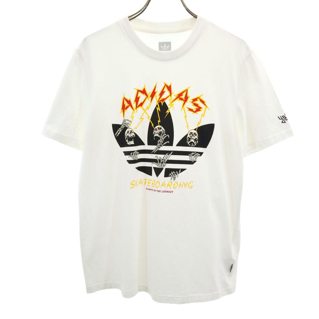adidas Originals Skateboarding Yaia Trefoil logo Short sleeve T-shirt S Men's Used