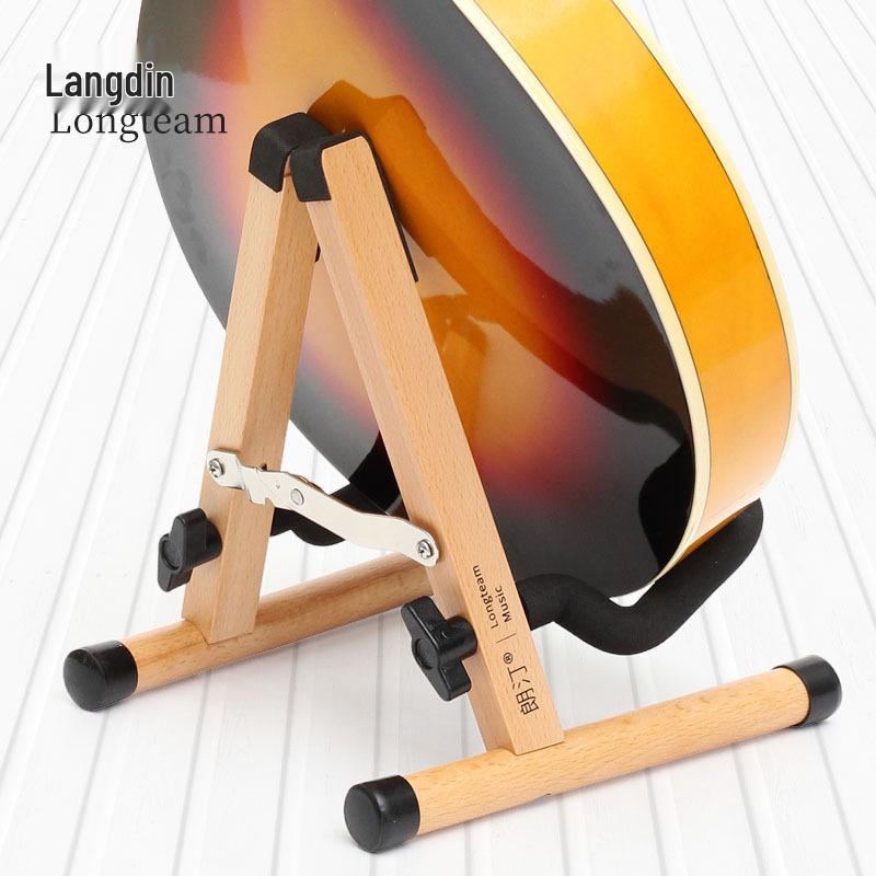 

Folding Wooden Mandolin and Violin Stand with Detachable Holder Flat-Back Mandolin