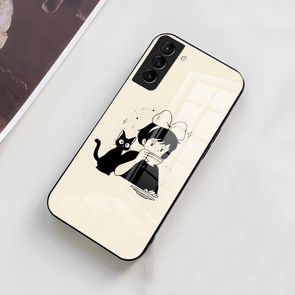 

K-Kiki s D-Delivery Service A-Anime Phone Case For Samsung A56 A36 A26 A16 A15 A25 A35 A55 A14 A34 A24 A54 Glass Case Samsung A26