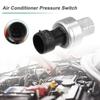 Pack of 1 For GMC Sierra for Pontiac for Buick A/C Pressure Sensor Switch Black