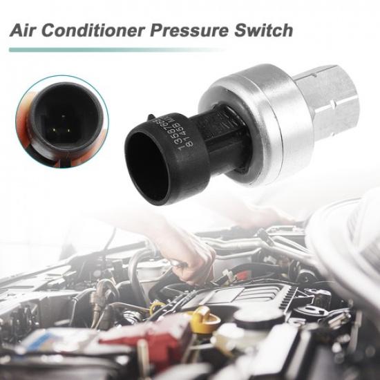 Pack of 1 For GMC Sierra for Pontiac for Buick A/C Pressure Sensor Switch Black