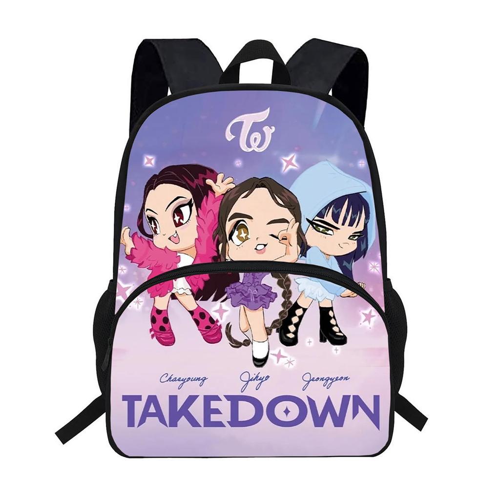 Elementary School Cartoon Backpack And Peripheral Backpack