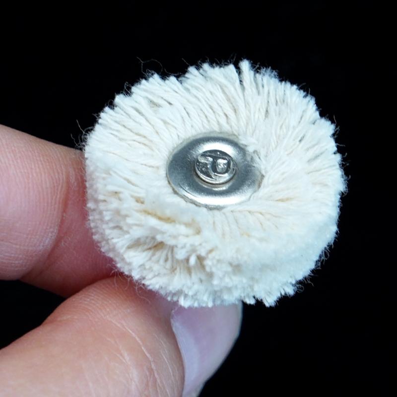 5Pcs Dental Polishing Brush Wheel Flat Grinder Hp Shank Grinding Buffing Dentistry Material Wool Brush Pig Bristle Brush Head