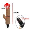 Fascial Gun Dildo Head Vibrator for Erotic Simulation (18~19mm)