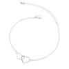 Fashion 3 Colors Stainless Steel Hollow Heart Bracelet for Women Girl Couple Hand Chain Friendship Jewelry Wedding Gift Bangle