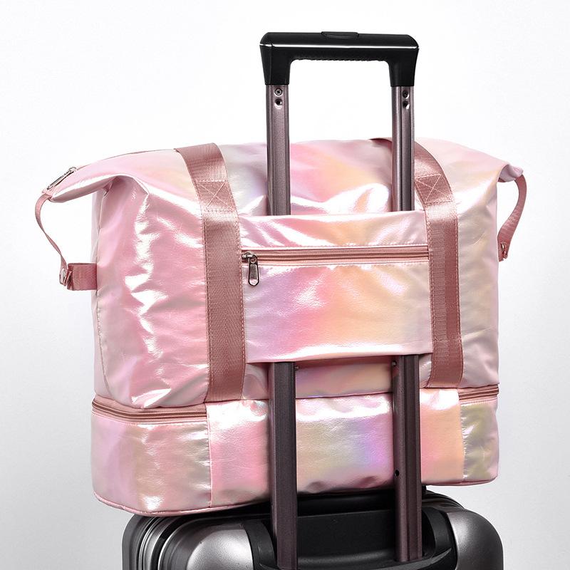 Travel Bag Women's Large-capacity Yoga Fitness Bag Lightweight Luggage Bag Short-distance Travel Maternity Storage Bag