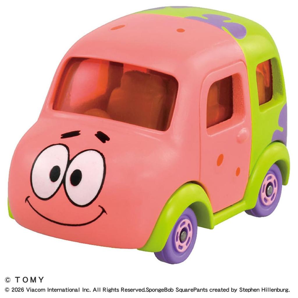 Takara Tomy Tomica Dream SP SpongeBob Patrick Mini Car Toy Ages 3 and Up