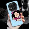 Mafalda Cartoon Cute Soft Phone Case for Xiaomi Redmi Note 13 14 15 Pro Plus 12S 12 11S 11 11T 10S 10 Shockproof Cover Back Shel